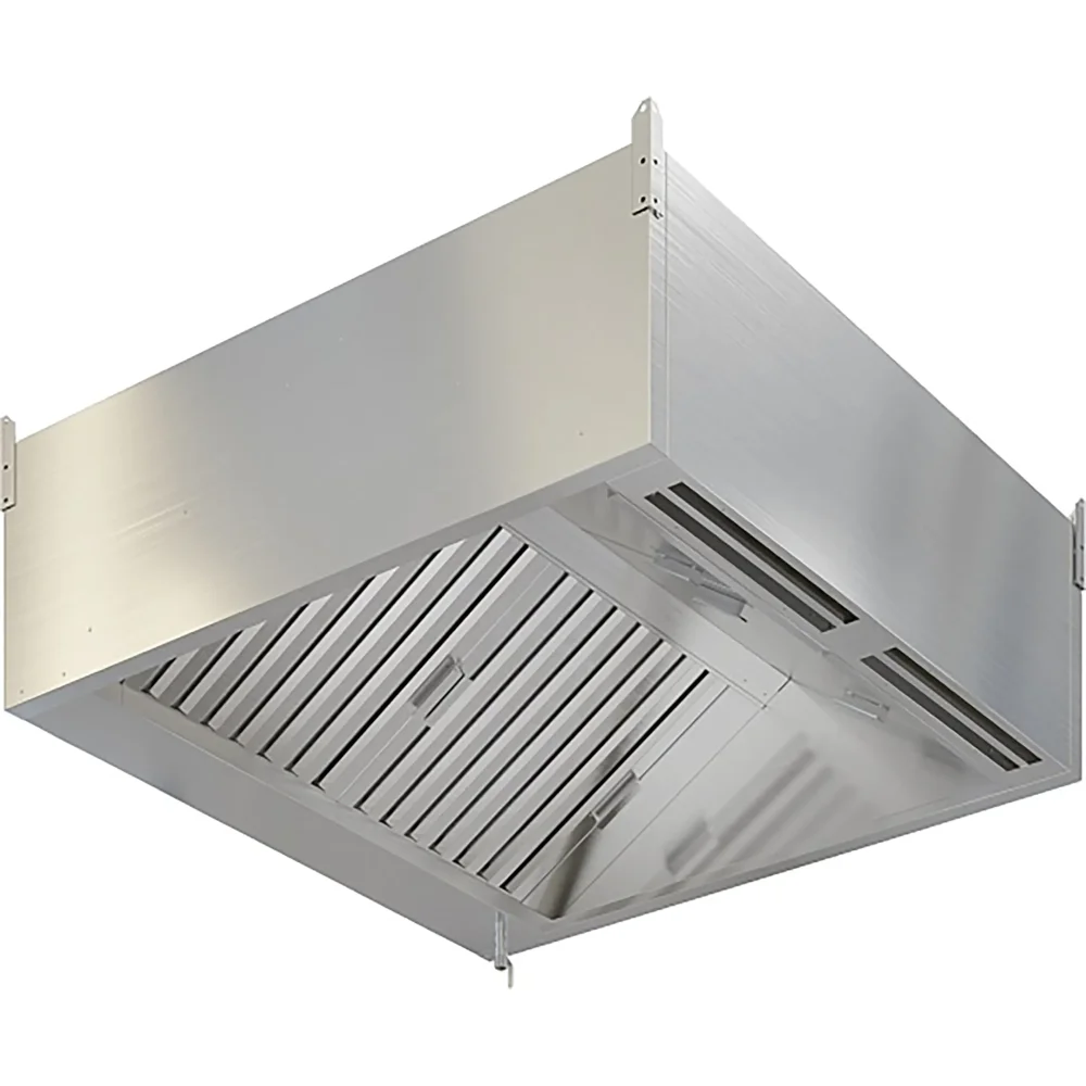 Зонт приточно-вытяжной пристенный ЗПВПКП-25/12 с подсветкой