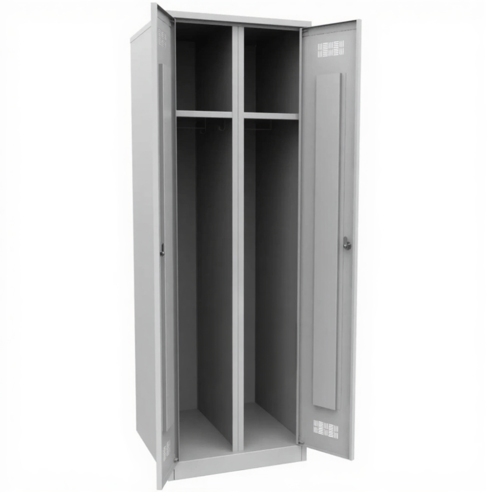 Шкаф для одежды металлический ШРВ-ДВ-400 двухсекционный ШРВ-ДВ-400