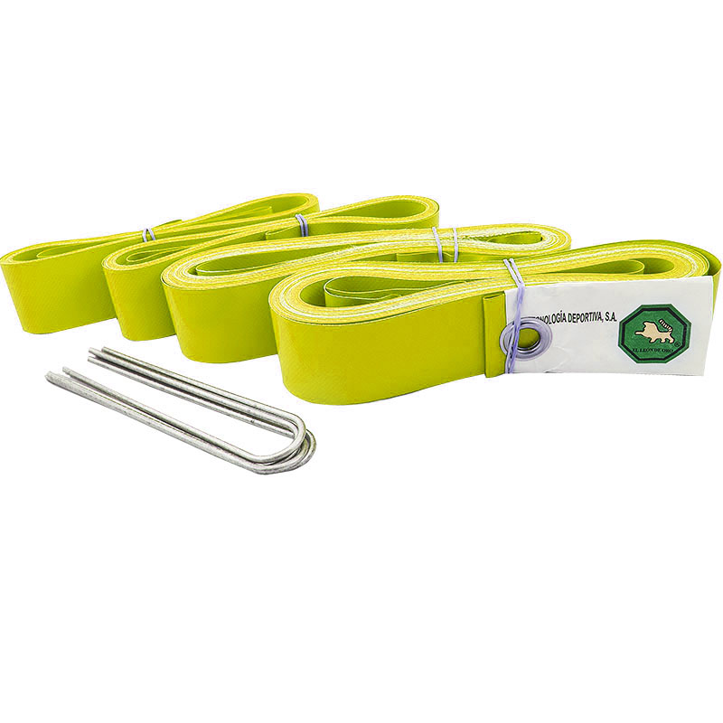 Комплект для разметки площадки для пляжного волейбола  EL LEON DE ORO, Цвет Желтый