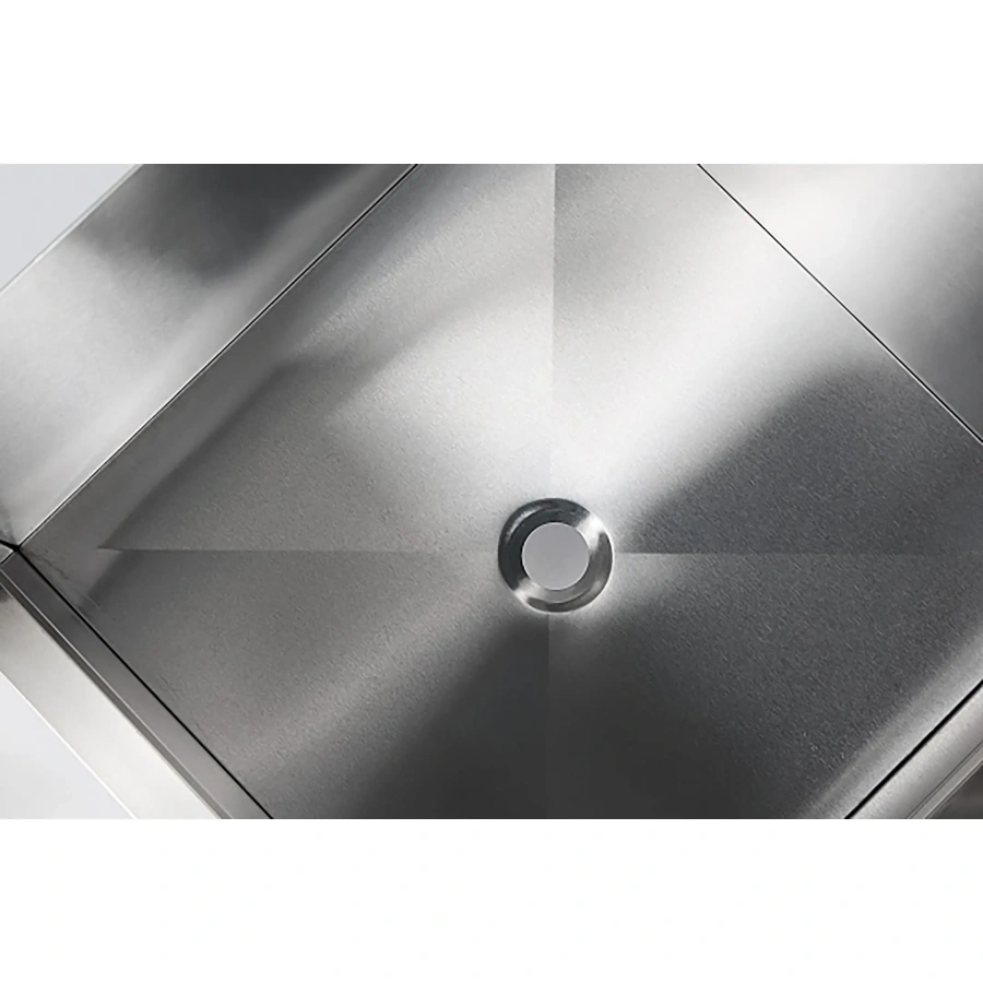 Ванна моечная односекционная с бортом ВМС-1/6-Б-ЭЦ