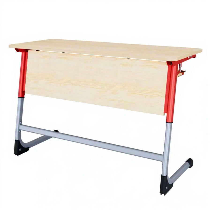 Парта 2М Smart с полкой (ЛДСП)