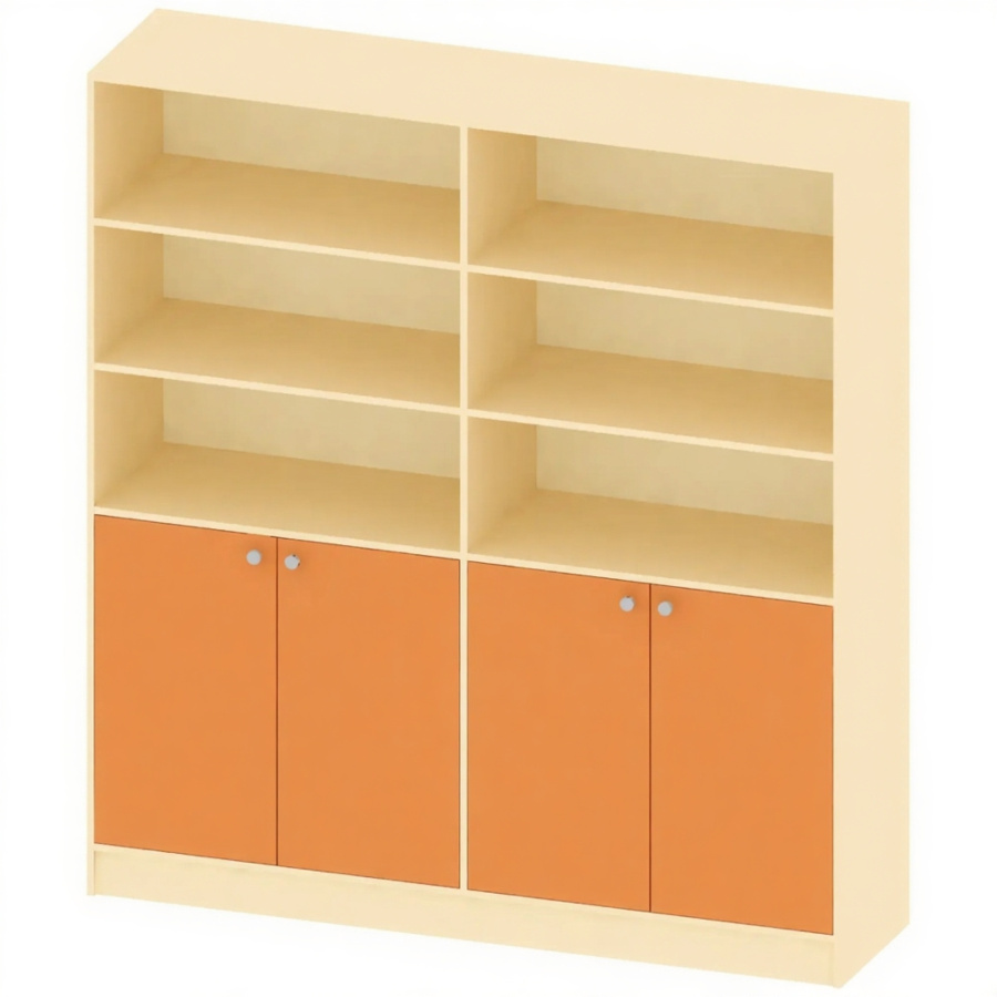 Стеллаж односторонний СТ-АД-152, Крем