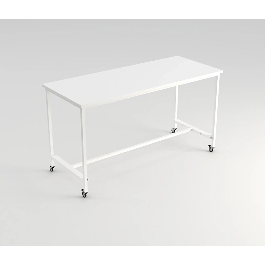 Стол лабораторный мобильный СЛм 17.006 (белый)