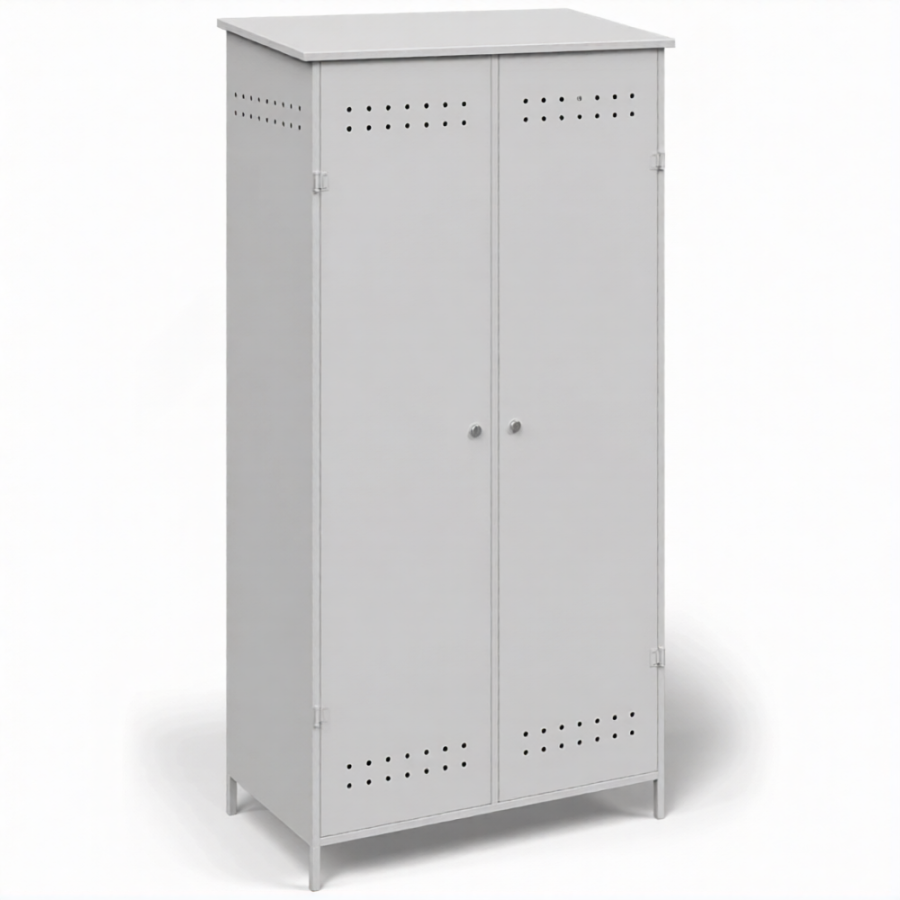 Шкаф металлический для 2-х газовых баллонов ШГБК усиленный (2000х1000х560)