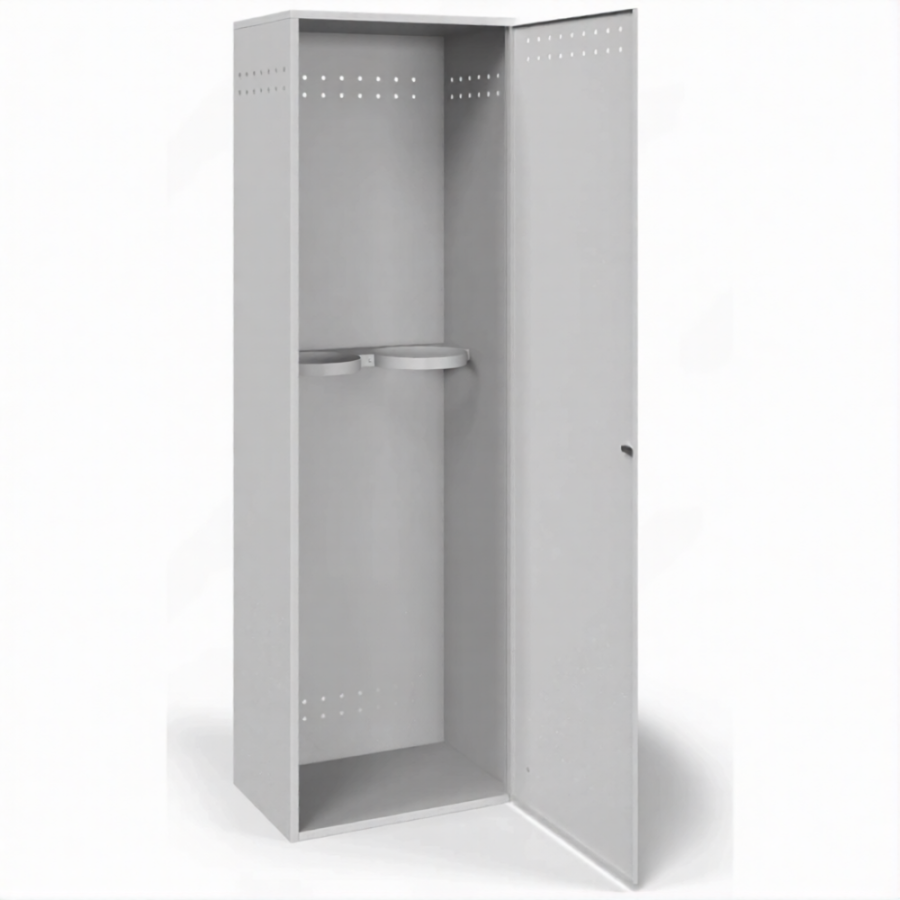 Шкаф для 2-х газовых баллонов ШГБК-М-02 сварной, усиленный