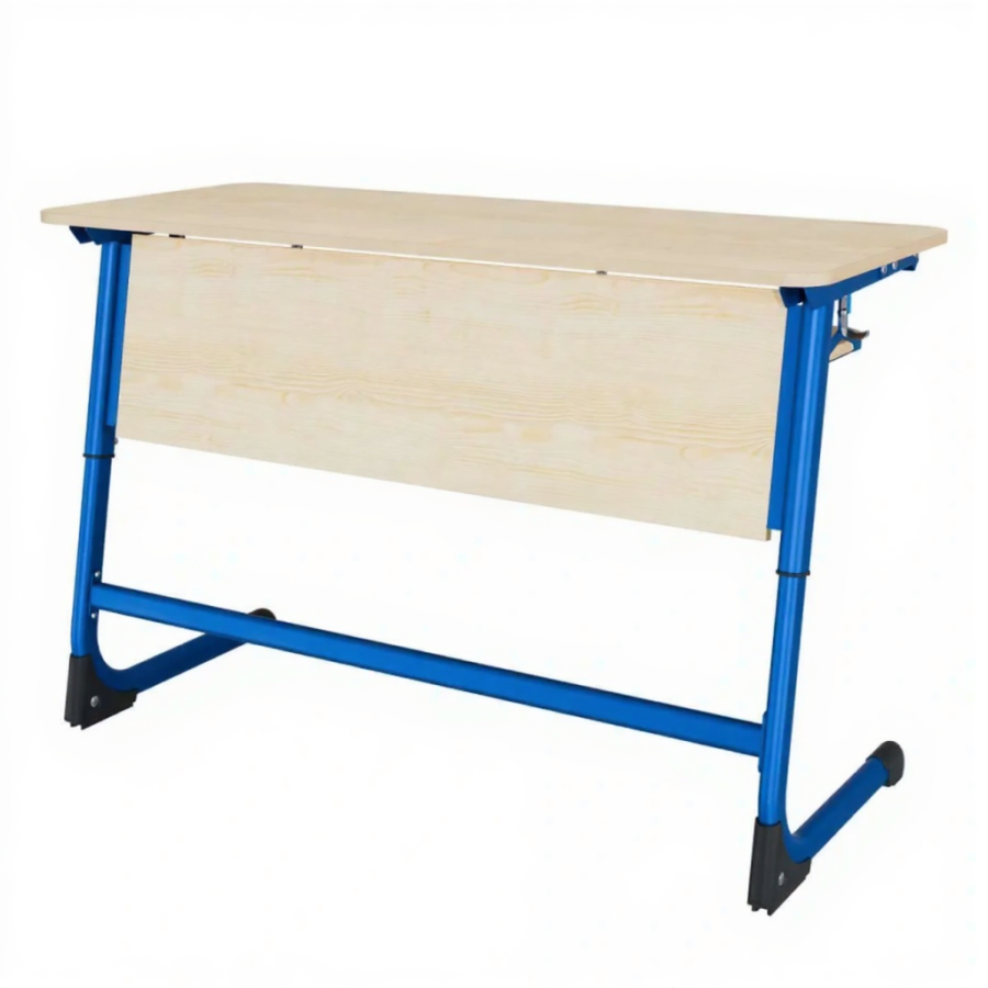 Парта 2М Smart с полкой (ЛДСП)