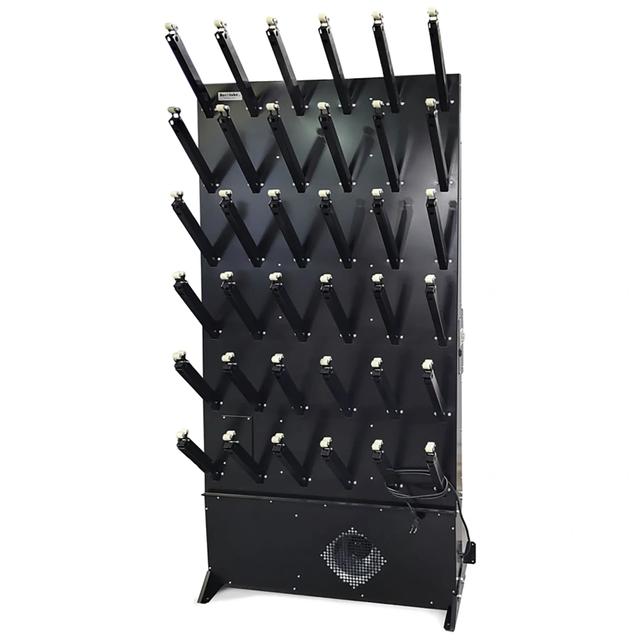 Сушильная стойка СО-18 на 18 пар обуви (с клапанами)