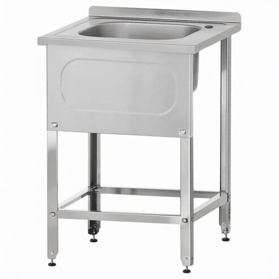 Ванна ВМЦн 860х700х600 1 м/о, борт, отв. д/смесит., экран (ножка угловая)