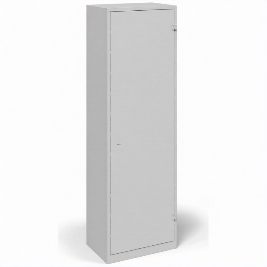 Шкаф для 48 противогазов ХПГ-48-600, с дверью (1800x600x400)